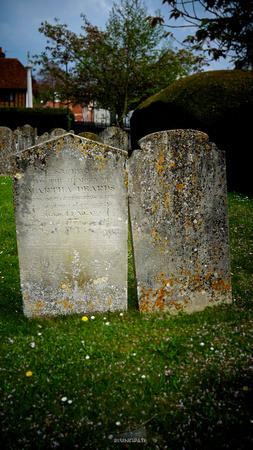"Till Death do Us Reunite." (St. Mary's Church, Welwyn)