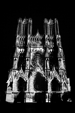 Reims Cathedral (B&W)