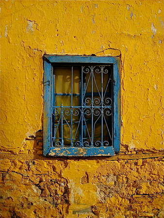 Blue on Yellow (Kushadasi, Turkey)